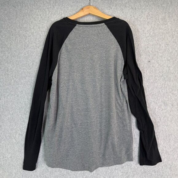 Boys Carolina Hurricanes Size‎ XL / 14 Grey Team Athletics Long Sleeve Tee Shirt - Picture 5 of 10